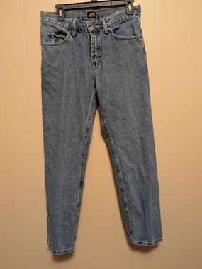 Lee Men's Regular Fit Jeans 30x30 Light Wash Straight Leg